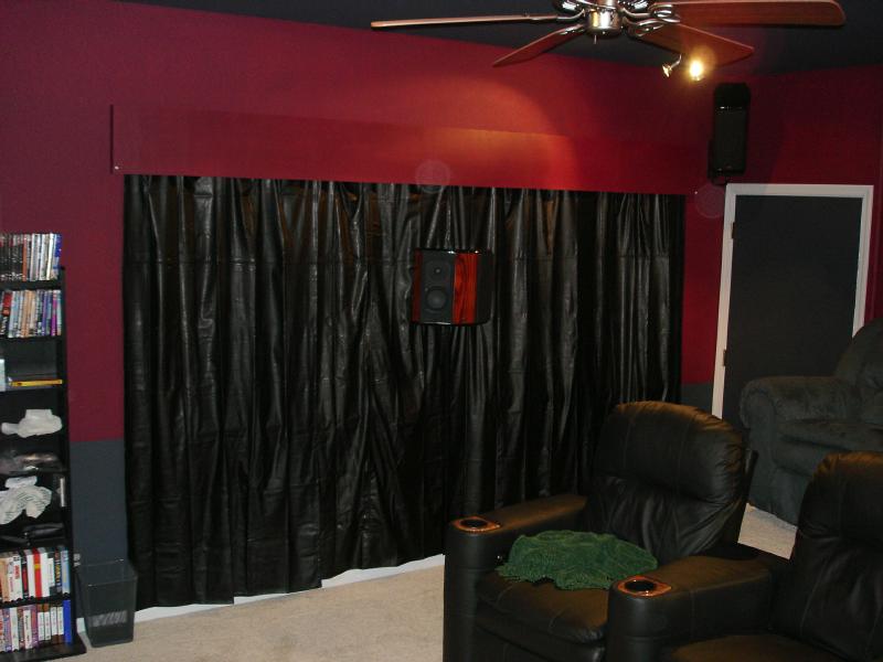 leather curtains